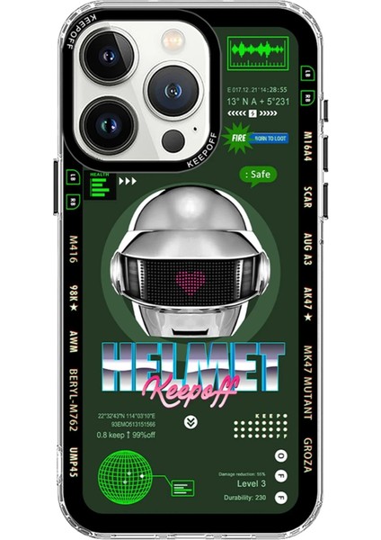 iPhone 15 Pro Parallel Space Time Magsafe Kapak - Metal Confession