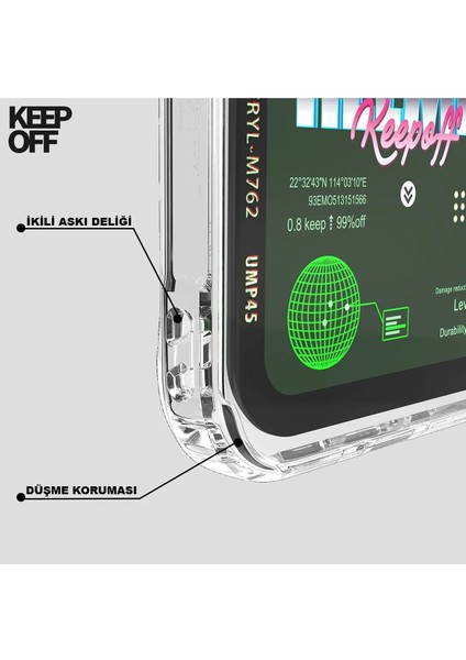 iPhone 15 Pro Parallel Space Time Magsafe Kapak - Metal Confession