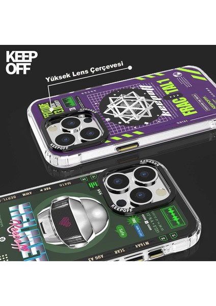 iPhone 15 Pro Parallel Space Time Magsafe Kapak - Metal Confession