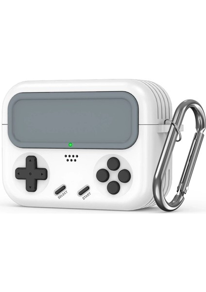 Airpods Pro 2 (2.nesil) Game Device Kılıf - Beyaz