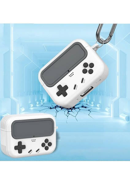Airpods Pro 2 (2.nesil) Game Device Kılıf - Beyaz