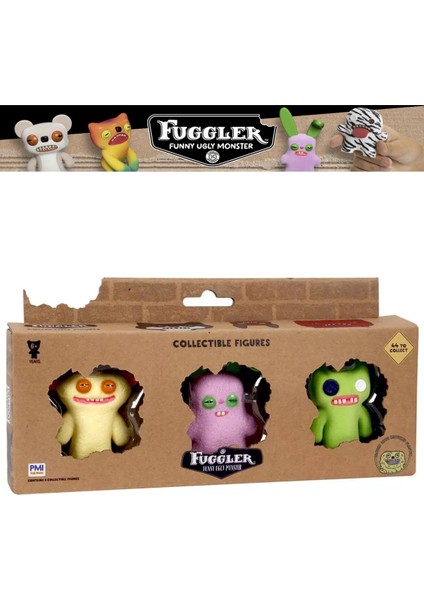 Fuggler Koleksiyon 3 Lü Figür - 6 cm - Model 5