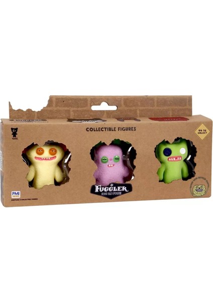 Fuggler Koleksiyon 3 Lü Figür - 6 cm - Model 5