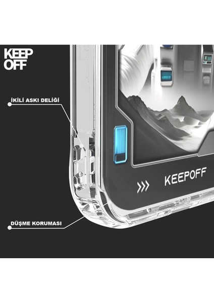 iPhone 15 Pro Aerospace Magsafe Kapak - Spaceman