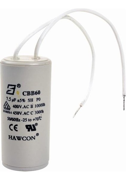 25 Uf 400 V Motor Kondansatörü