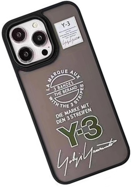 iPhone 14 Pro Max Terra Desenli Kapak - Siyah - 1