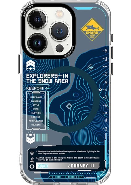 iPhone 15 Pro Max Map Magsafe Kapak - Island