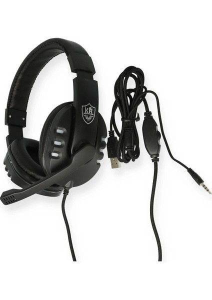 Kr GM104 Rgb Işıklı Oyuncu Kulaklığı indirimleri