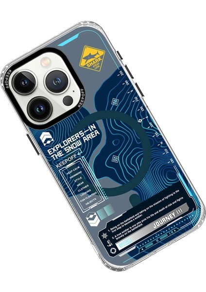 iPhone 15 Pro Max Map Magsafe Kapak - Island