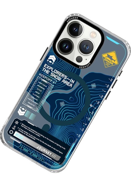 iPhone 15 Pro Max Map Magsafe Kapak - Island