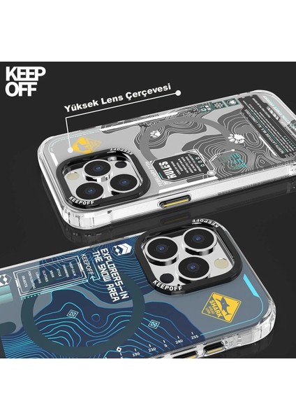 iPhone 15 Pro Max Map Magsafe Kapak - Island