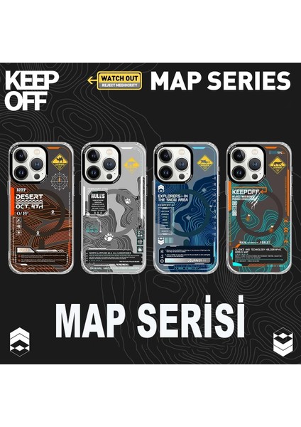 iPhone 15 Pro Max Map Magsafe Kapak - Island