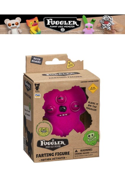 Fuggler Koleksiyon Flok Gaz Çıkaran Tekli Figür - 12 cm - Model 2