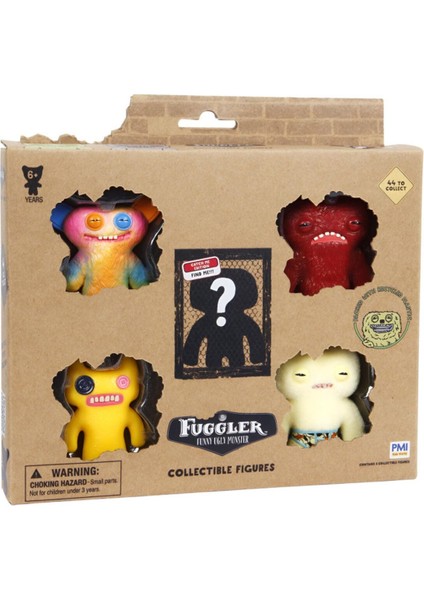 Fuggler Koleksiyon 5 Li Figür - 6 cm - Model 1