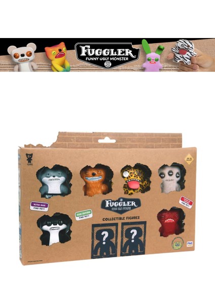 Fuggler Koleksiyon 8 Li Figür - 6 cm - Model 3
