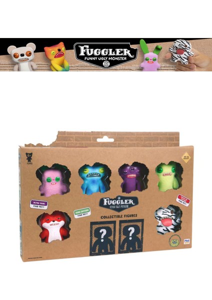 Fuggler Koleksiyon 8 Li Figür - 6 cm - Model 5