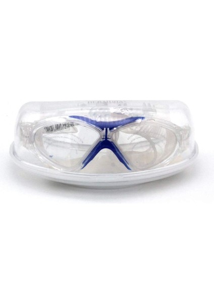 Şeffaf ve Mavi Silikon Antifog Yüzücü Gözlüğü, Konforlu ve Net Görüş Sağlar modelleri