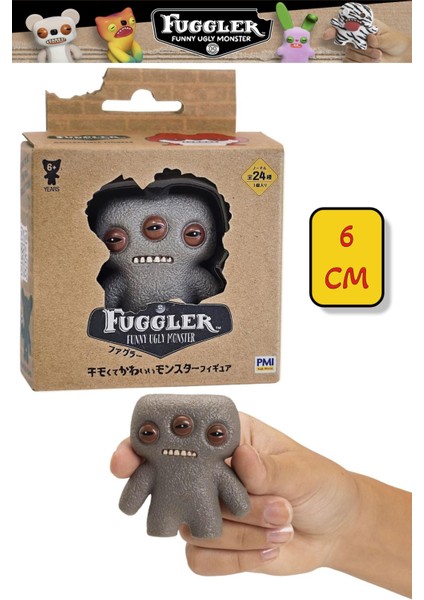 Fuggler Koleksiyon Tekli Figürü - 6 cm - Annoyed Alıen Brown