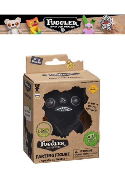 Fuggler Koleksiyon Flok Gaz Çıkaran Tekli Figür - 12 cm - Model 4