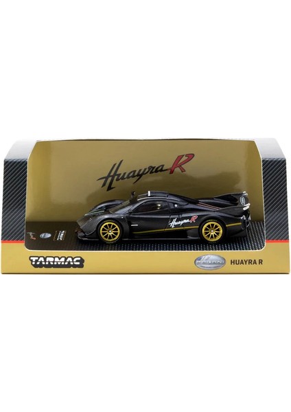 Tarmac Works 1/64 Pagani Huayra R Matt Black Carbon Fiber modelleri