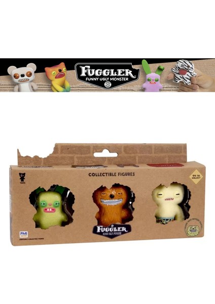 Fuggler Koleksiyon 3 Lü Figür - 6 cm - Model 7