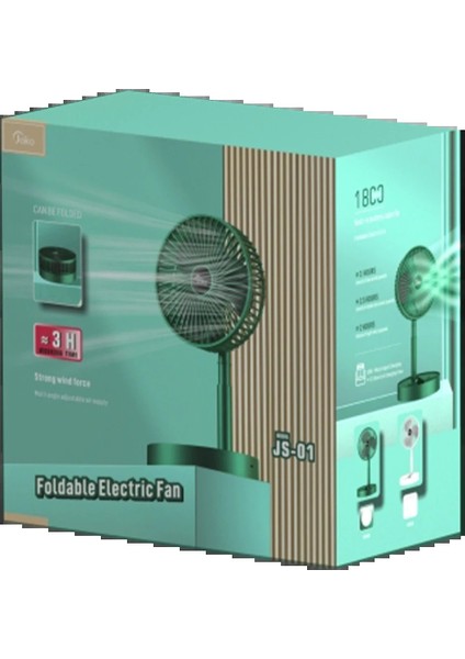 JS01 Masaüstü Soğutma Fanı - Beyaz fırsatları