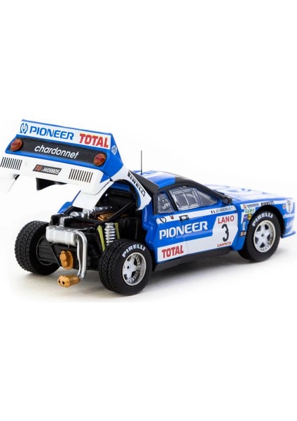 Tarmac Works 1/64 Lancia 037 Rally Ypres 24 Hours Rally 1983 #3 fiyatları