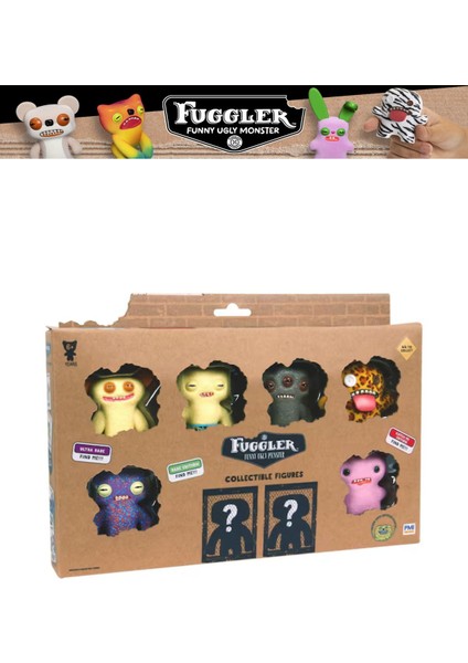 Fuggler Koleksiyon 8 Li Figür - 6 cm - Model 1