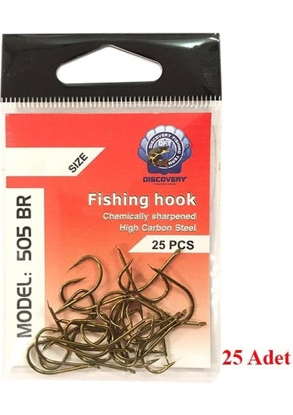 Discovery 505 Bronz Olta Iğnesi No:07 25ADET