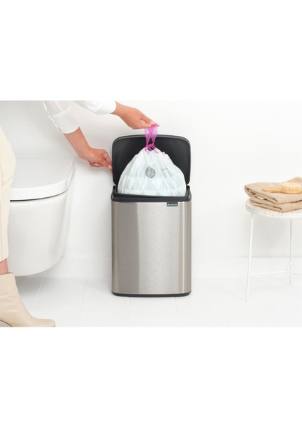 Bo Fpp Matt Steel Çöp Kutusu 12L modelleri