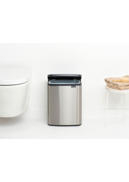 Bo Fpp Matt Steel Çöp Kutusu 12L indirimleri