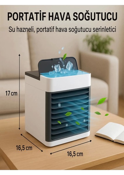500 ml Masa Üstü Mini Klima Soğutucu Hava Nemlendirici