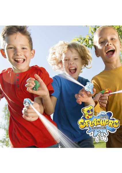 1 Adet Sürpriz Splashers Fill & Squish! Sıkımlık Stress Giderici Yumuşak Mini Su Tabancası fiyatları