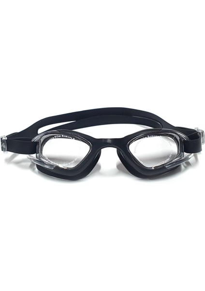 Yetişkin Silikon Yüzücü Gözlüğü, Havuz ve Deniz Için Antifog Siyah fiyatları