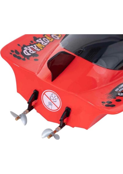Motorlu USB Şarjlı Uzaktan Kumandalı Yarış Teknesi 74 cm