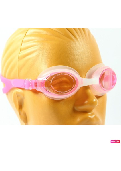 Yetişkin Yüzücü Gözlüğü, Deniz ve Havuz Için, Kadın Erkek Büyük ve Pembe Gözlük