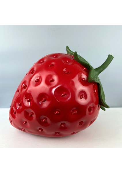 Çilek Dekoratif Biblo Heykel 30 cm x 33 cm
