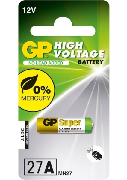 Mini Kumanda Pili, Araç ve Kapı Alarm Kumandası Için Güç Kaynağı