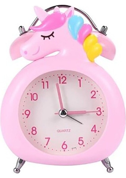 Sevimli Unicorn Temalı Masa Üstü Çalar Saat, Renkli ve Şık Tasarım fiyatları