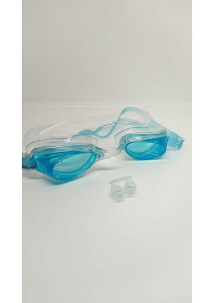 Çocuk Yüzücü Maskesi, Turkuaz, Standart Boy, Rahat ve Şık Tasarım