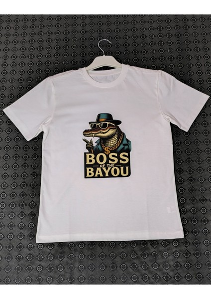 Hip-Hop Temalı Hayvan Baskılı Pamuklu Erkek Çocuk Tişörtü fırsatları