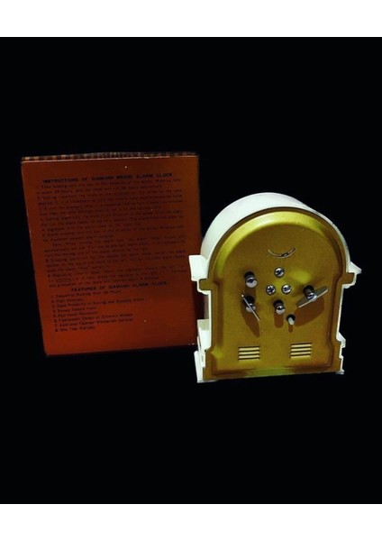 Vintage Kurmalı Çalar Saat, Şık Tasarımıyla Zamanın Ritmini Yakala indirimleri