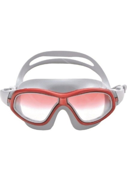 Kırmızı Yüzücü Gözlüğü, Su Geçirmez, Rahat ve Şık Tasarım