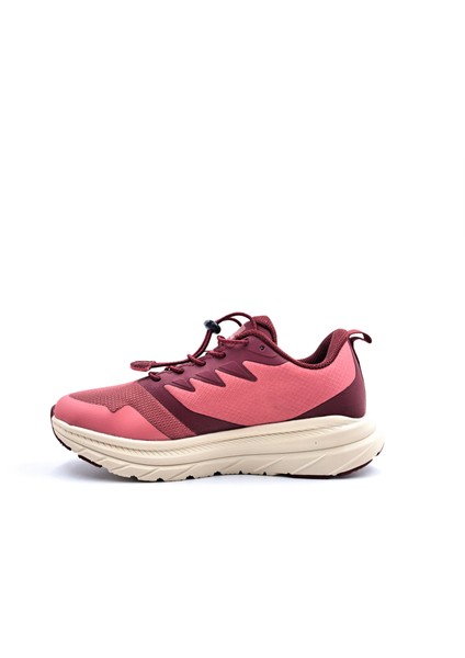 H24801 Dee Vişne Kırmızı Renk Lastik Bağcıklı Kadın Sneaker Spor Ayakkabı fiyatları