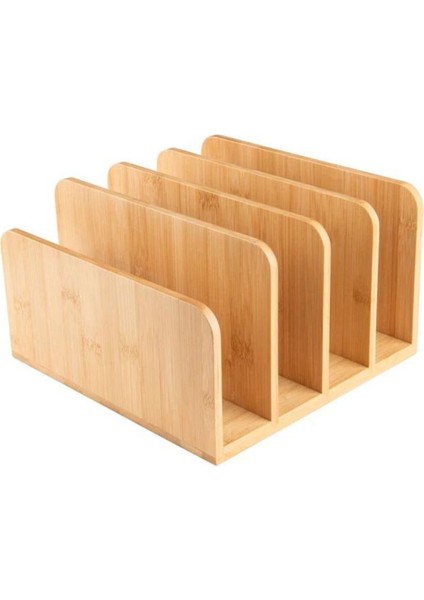 Bambu Tabak Düzenleyici, Kitap Tutucu ,tabaklık Rafı, Dolap I?çi Tabak , Tava ve Kapak Düzenleyici
