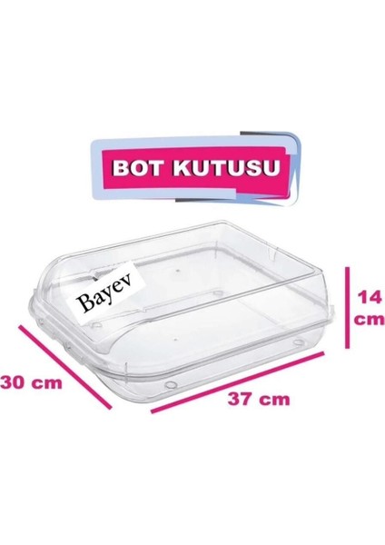 3 Adet Bot Saklama Kutusu Maxi Boy Ayakkabı Saklama Kutusu Kışlık Ayakkabılık düzenleyici