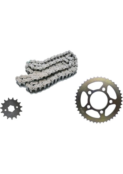 Motobir Zincir Dişli Seti 428H120L Mondial Drift 125 L