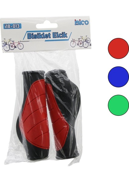 2 Pcs Set Renkli - Silikon Bisiklet Elcik (5060)