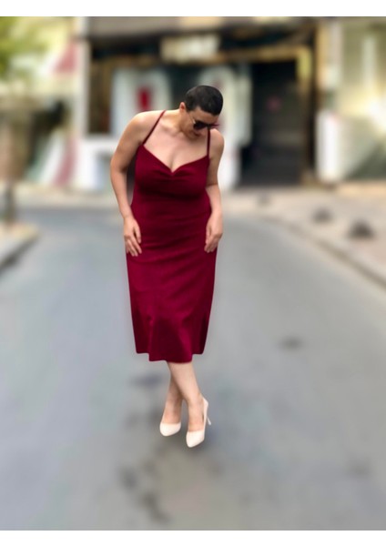 Degaje Yaka Drapeli Midi Boy Abiye fiyatları