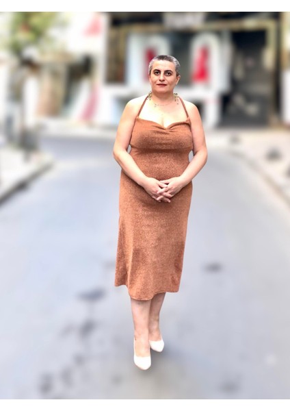 Degaje Yaka Drapeli Midi Boy Abiye